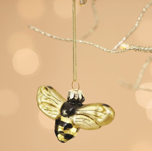 GOLDEN BEE SHAPED BAUBLE