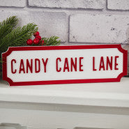 Candy cane lane block