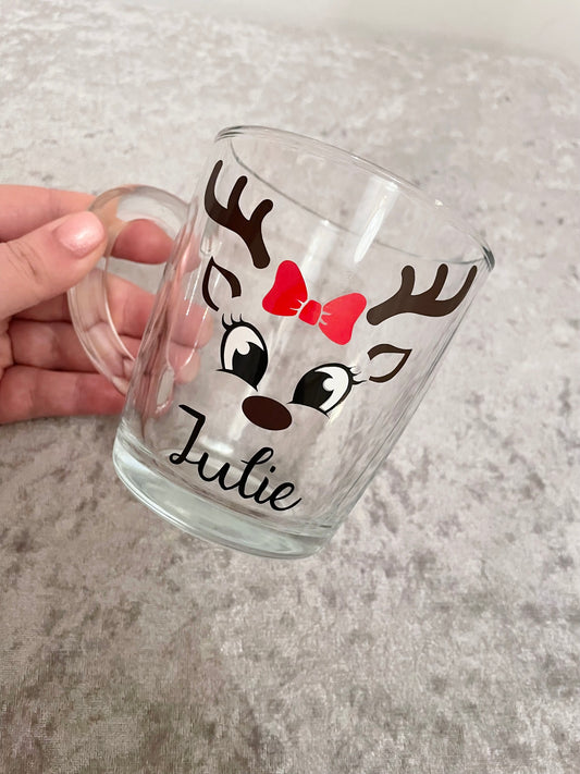 Personalised Reindeer Mug