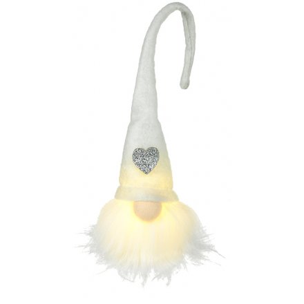 Light Up White Gonk 28 cm
