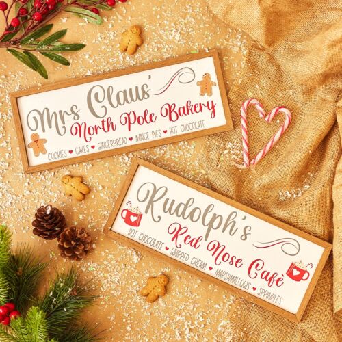 Mrs Claus Sweet Treat Plaques